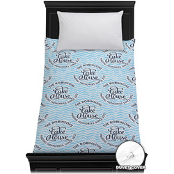 Lake House #2 Duvet Cover - Twin XL (Personalized)