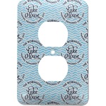 Lake House #2 Electric Outlet Plate (Personalized)