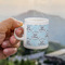 Lake House #2 Espresso Cup - 3oz LIFESTYLE (new hand)