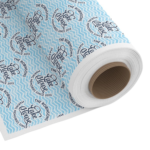 Custom Lake House #2 Fabric by the Yard - Copeland Faux Linen (Personalized)