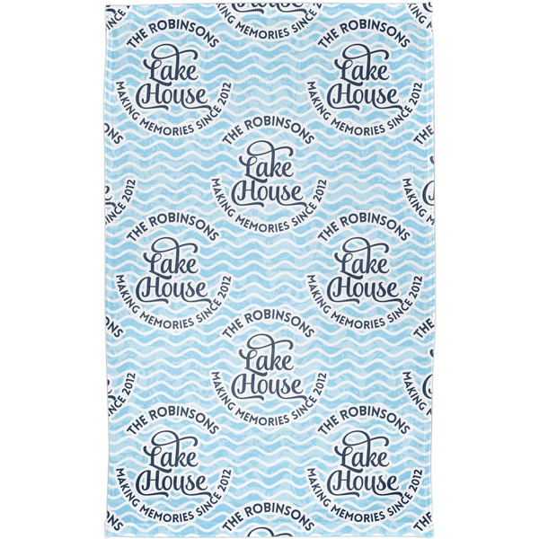 Lake House #2 Finger Tip Towel - Full View
