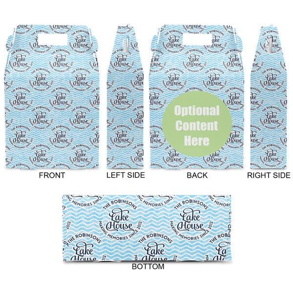 Lake House #2 Gable Favor Box - Approval