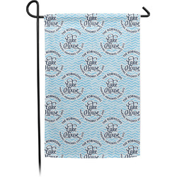Lake House #2 Garden Flag (Personalized)