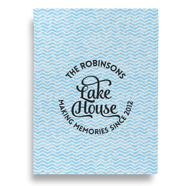 Lake House #2 Garden Flags - Large - Double Sided - BACK