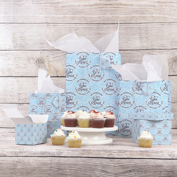 Lake House #2 Gift Bags - In Context