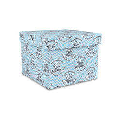Lake House #2 Gift Box with Lid - Canvas Wrapped - Small (Personalized)