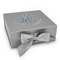 Lake House #2 Gift Boxes with Magnetic Lid - Silver - Front