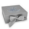 Lake House #2 Gift Box with Magnetic Lid - Silver (Personalized)