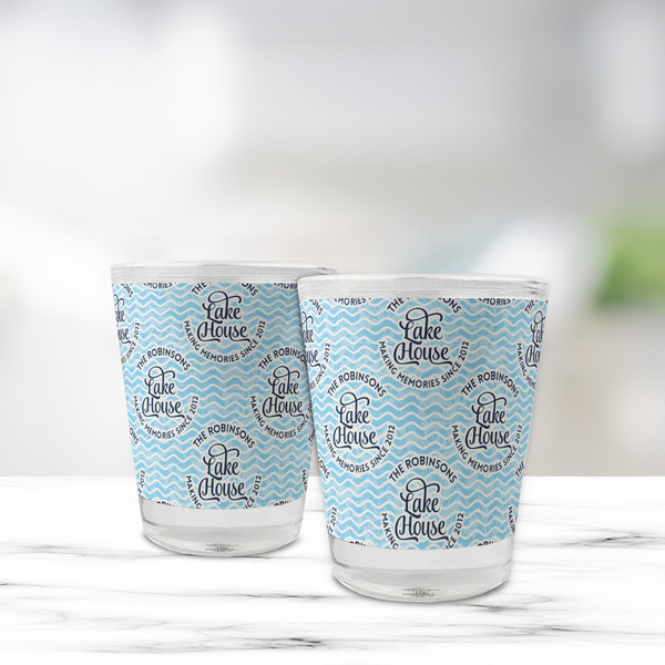Lake House #2 Glass Shot Glass - Standard - LIFESTYLE
