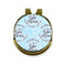 Lake House #2 Golf Ball Marker - Hat Clip - Gold