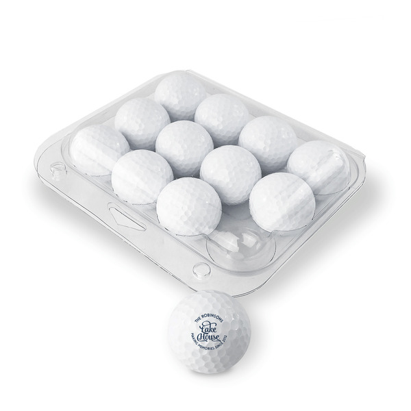 Lake House #2 Golf Balls - Generic - Set of 12 - PACKAGING