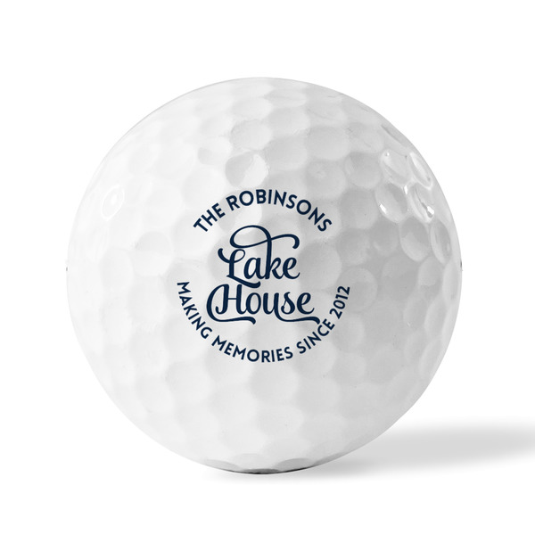 Lake House #2 Golf Balls - Generic - Set of 3 - FRONT