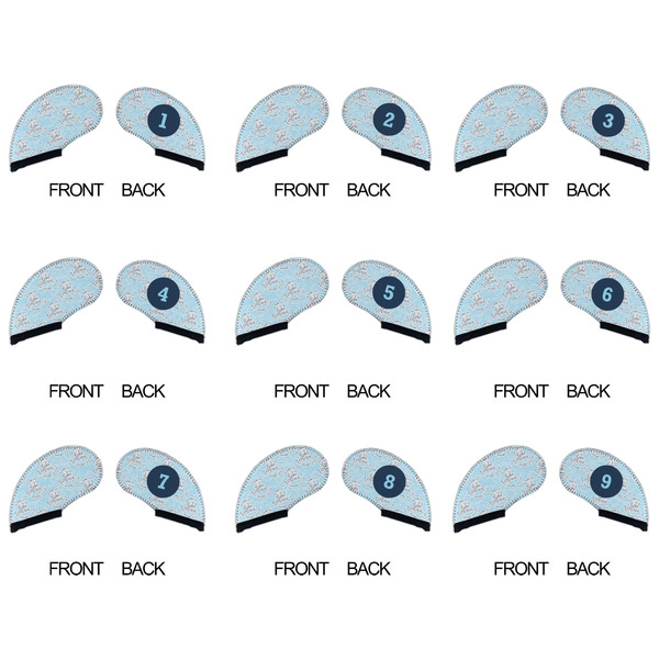 Lake House #2 Golf Club Covers - APPROVAL (set of 9)