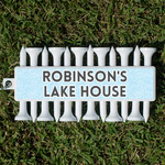 Lake House #2 Golf Tees & Ball Markers Set (Personalized)