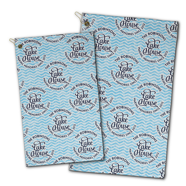 Lake House #2 Golf Towel - PARENT (small and large)