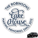 Lake House #2 Graphic Car Decal (Personalized)