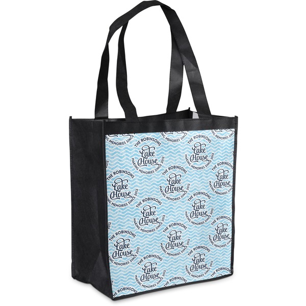 Custom Lake House #2 Grocery Bag (Personalized)