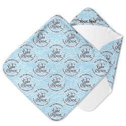 Lake House #2 Hooded Baby Towel (Personalized)