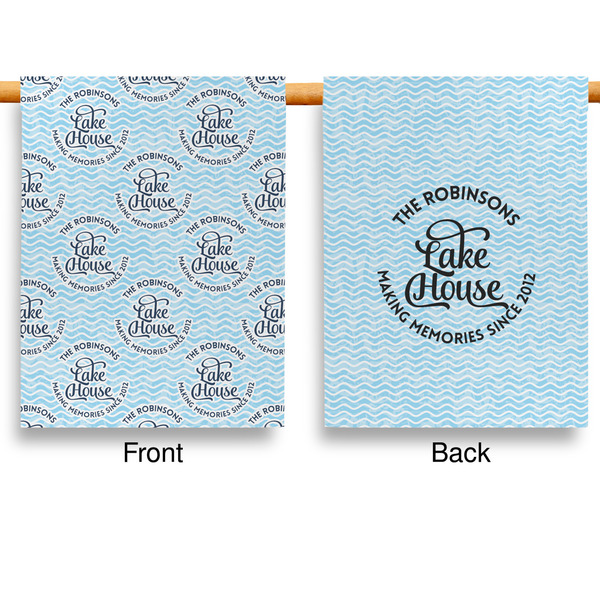 Lake House #2 House Flags - Double Sided - APPROVAL