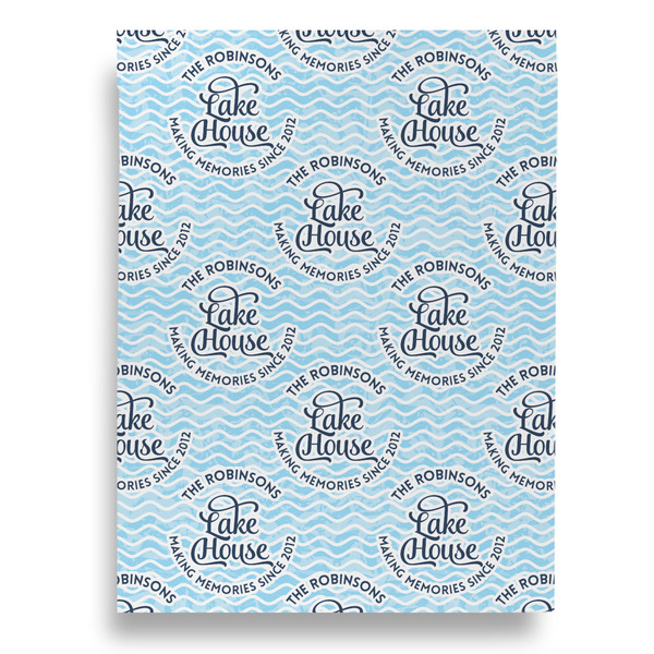 Lake House #2 House Flags - Single Sided - FRONT