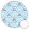Lake House #2 Printed Cookie Topper - 3.25" (Personalized)