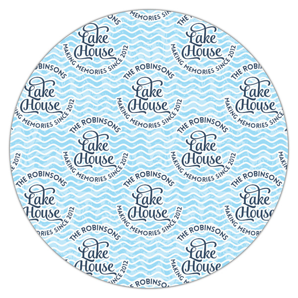 Lake House #2 Icing Circle - Large - Single