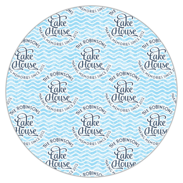 Lake House #2 Icing Circle - XSmall - Single
