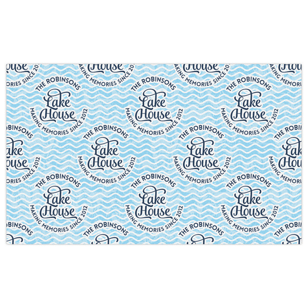 Lake House #2 Indoor / Outdoor Rug - 3'x5' - Front Flat