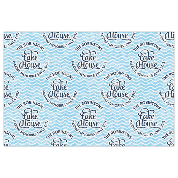 Lake House #2 Indoor / Outdoor Rug - 4'x6' - Front Flat