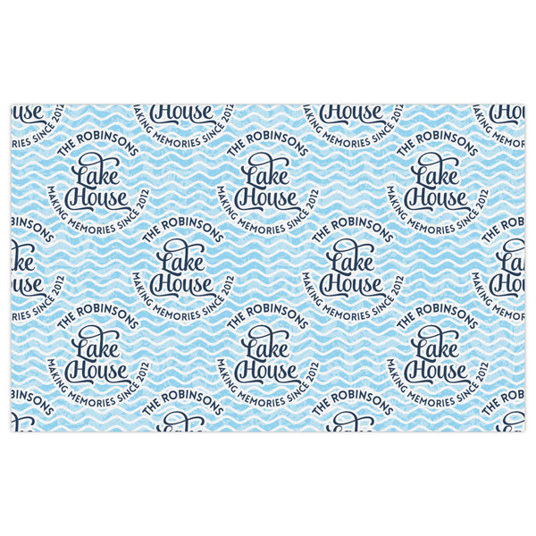 Lake House #2 Indoor / Outdoor Rug - 5'x8' - Front Flat