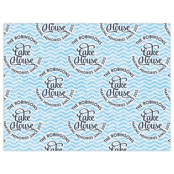 Lake House #2 Indoor / Outdoor Rug - 6'x8' - Front Flat