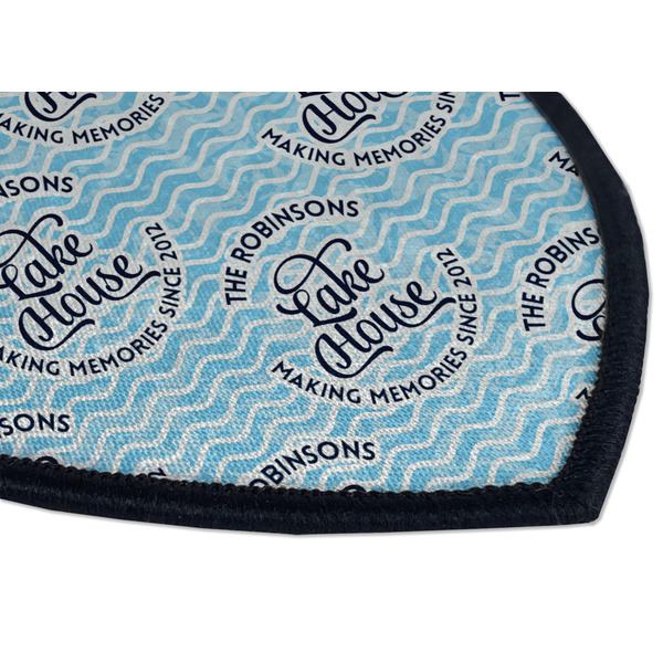 Lake House #2 Iron on Shield 3 Detail