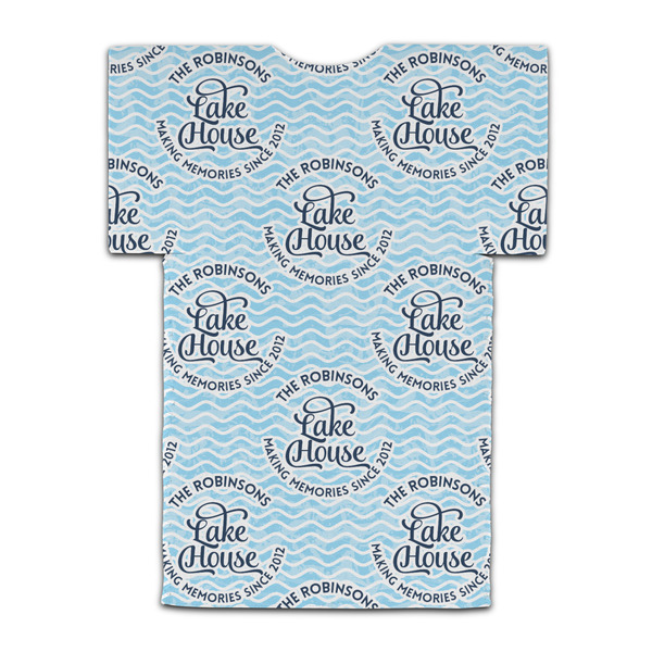 Lake House #2 Jersey Bottle Cooler - BACK (flat)