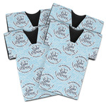 Lake House #2 Jersey Bottle Cooler - Set of 4 (Personalized)