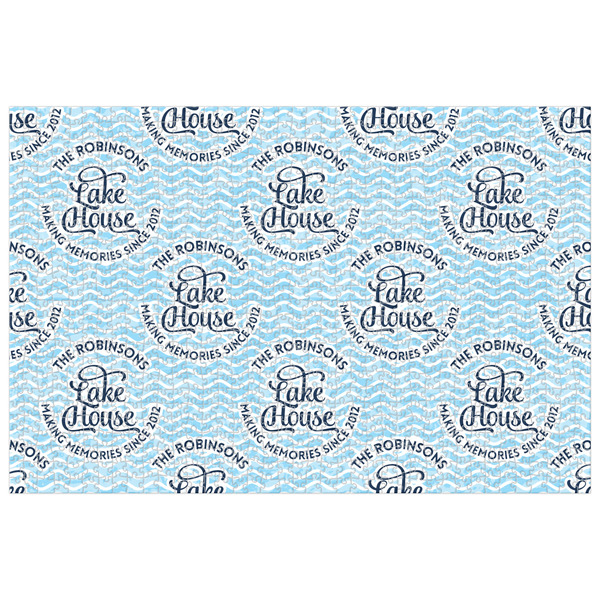 Custom Lake House #2 Jigsaw Puzzle - 1000-piece (Personalized)