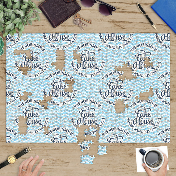 Lake House #2 Jigsaw Puzzle 1014 Piece - In Context