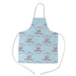 Lake House #2 Kid's Apron w/ Name All Over