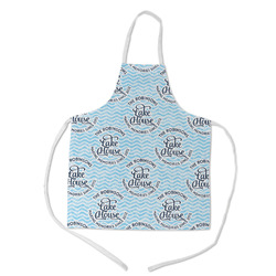 Lake House #2 Kid's Apron w/ Name All Over