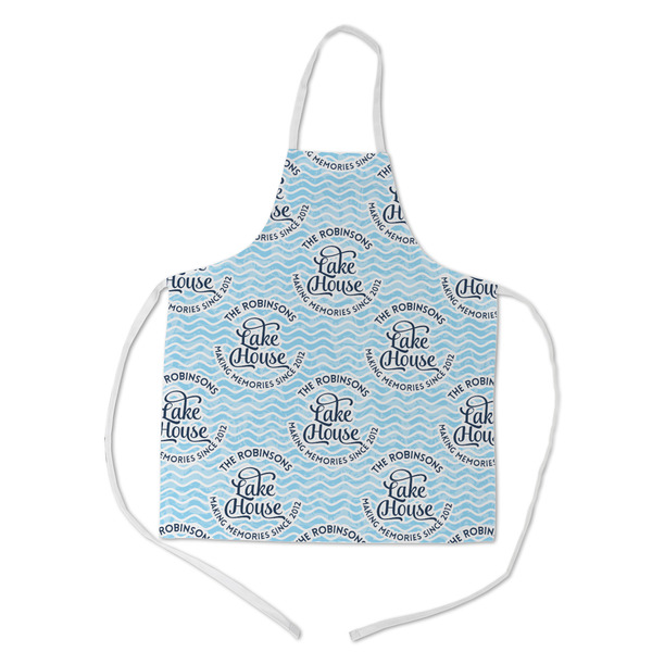Custom Lake House #2 Kid's Apron w/ Name All Over