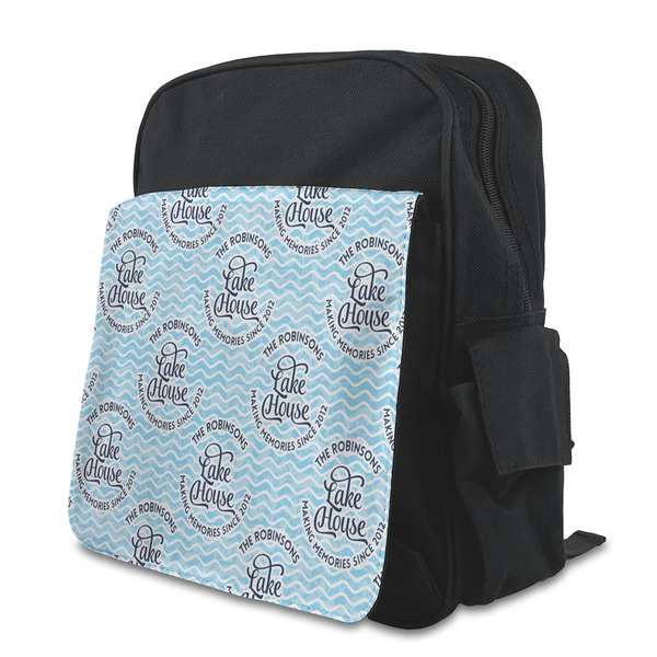 Custom Lake House #2 Preschool Backpack (Personalized)
