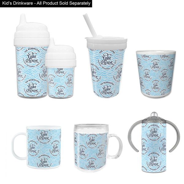 Lake House #2 Kid's Drinkware - Customized & Personalized