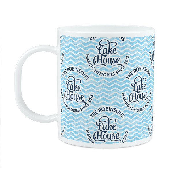 Custom Lake House #2 Plastic Kids Mug (Personalized)