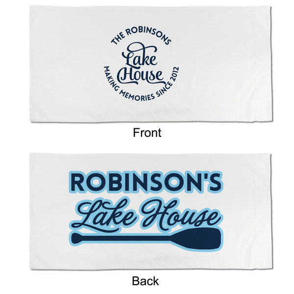 Lake House #2 King Pillow Case - APPROVAL (partial print)