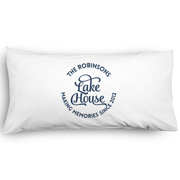 Custom Lake House #2 Pillow Case - King - Graphic (Personalized)