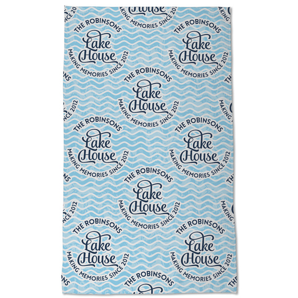 Lake House #2 Kitchen Towel - Poly Cotton - Full Front
