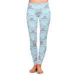 Lake House #2 Ladies Leggings - Extra Small (Personalized)