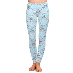 Lake House #2 Ladies Leggings - Large (Personalized)