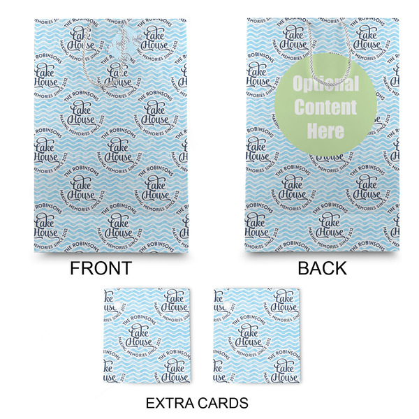 Lake House #2 Large Gift Bag - Approval