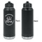 Lake House #2 Laser Engraved Water Bottles - Front Engraving - Front & Back View