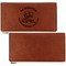 Lake House #2 Leather Checkbook Holder Front and Back Single Sided - Apvl